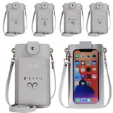 Shoulder Bags Women's Handbag Constellation Print Cell Phone Pack