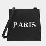 Women Shoulder Messenger Crossbody Tote Bag Text Pattern Small Square Bags