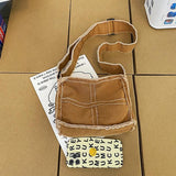 Canvas Book Bag Soft Literary Ladies Handbag Vintage Casual Strap