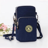 Small Crossbody Bag Zipper Handbag Women's Shoulder Messenger Bag