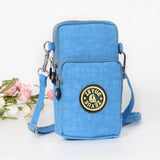 Small Crossbody Bag Zipper Handbag Women's Shoulder Messenger Bag