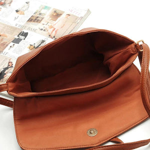 Vintage Leather Handbags Women Clutches Wedding Party Purse