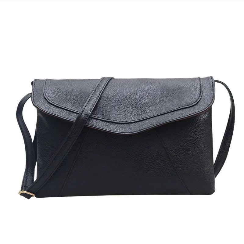 Vintage Leather Handbags Women Clutches Wedding Party Purse