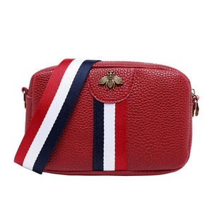 Women's Mini Portable Crossbody Bag PU Leather Handbag