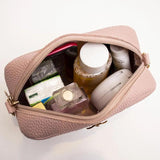 Women's Mini Portable Crossbody Bag PU Leather Handbag