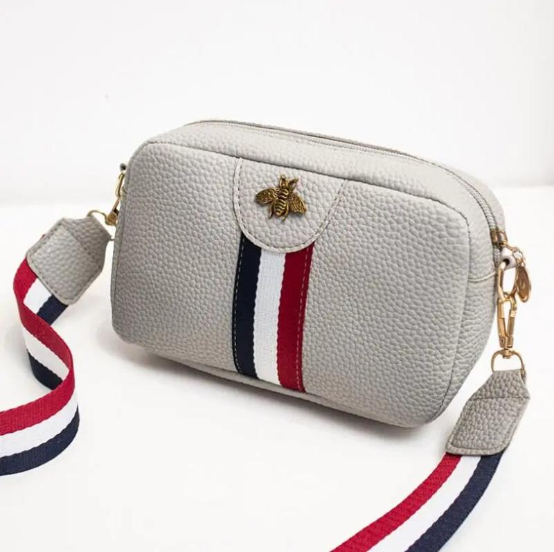 Women's Mini Portable Crossbody Bag PU Leather Handbag