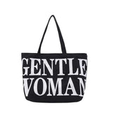 Canvas Handbags Shoulder Bags Large Capacity Ladies Travel Beach Shopping Bag