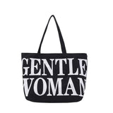 Canvas Handbags Shoulder Bags Large Capacity Ladies Travel Beach Shopping Bag
