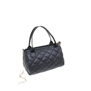 Lingge Embroidery Handbag Ladies Crossbody Shoulder Bag