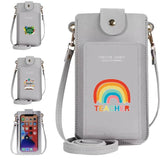 Waterproof Wallets Card Pack Touch Screen Mobile Phone Bag Women's Crossbody Sho