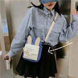 OkoLive Nylon Small Bag Japanese Rabbit Radish Messenger Bag