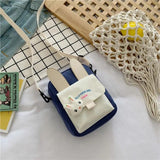 OkoLive Nylon Small Bag Japanese Rabbit Radish Messenger Bag