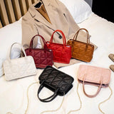 Diamond Chain Embroidery Crossbody Bag for Women