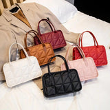 Diamond Chain Embroidery Crossbody Bag for Women