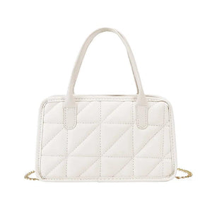 Diamond Chain Embroidery Crossbody Bag for Women