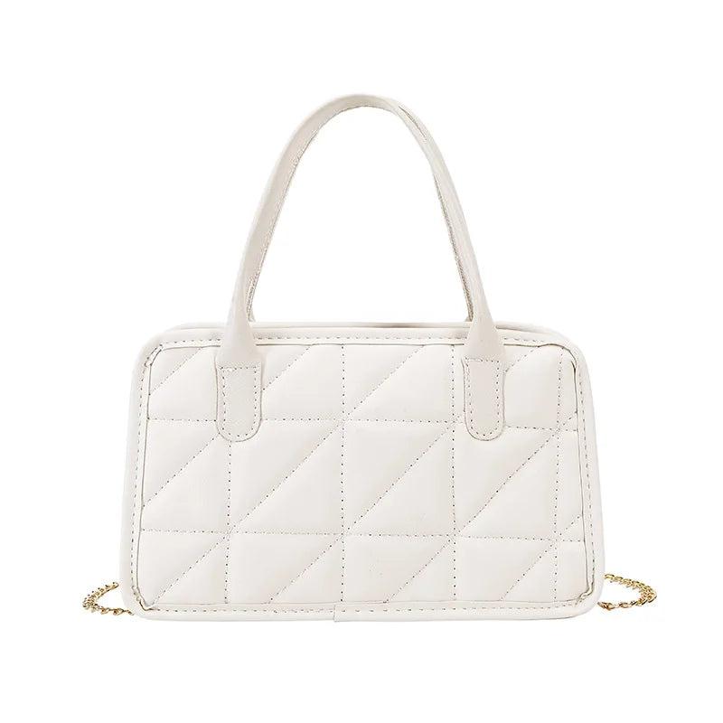 Diamond Chain Embroidery Crossbody Bag for Women