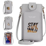 Touch Screen Phone Bag Crossbody Wallets Waterproof Handbag