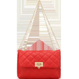 Embroidered Bag Women Crossbody All-match Handbag Chain Bag