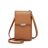 Women's Mini Shoulder Bag Multi-functional Leather Clutch Handbag