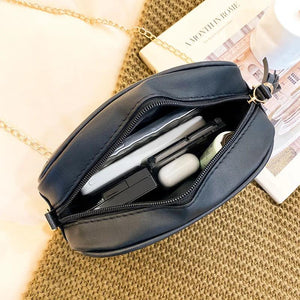 Lingge Chain Camera Bag Small Crossbody Embroidered Handbag