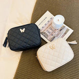 Lingge Chain Camera Bag Small Crossbody Embroidered Handbag