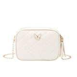 Lingge Chain Camera Bag Small Crossbody Embroidered Handbag