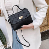 Small Women's Messenger Bag Shoulder Crossbody Handbag Square Bag