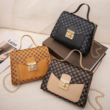 Chain Kelly Messenger Bag Printed Portable Small Square Purse Women Handbag