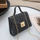 Chain Kelly Messenger Bag Printed Portable Small Square Purse Women Handbag