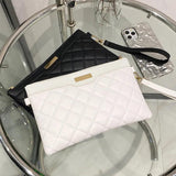 Women's Embroidered Sling Shoulder Bag with Diamond Detail