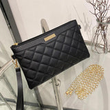 Women's Embroidered Sling Shoulder Bag with Diamond Detail