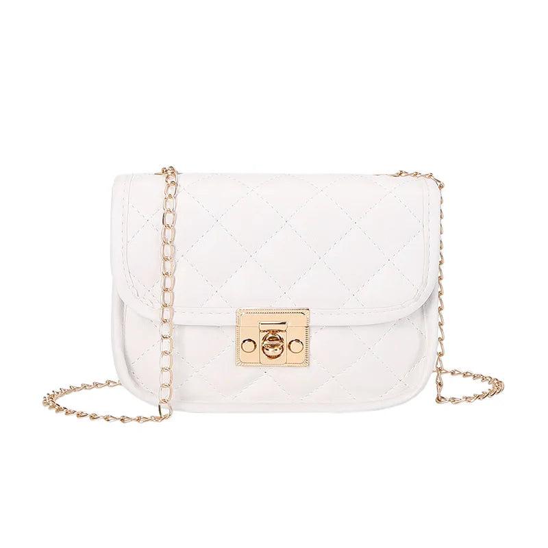 Embroidered Women's Totes Chain Shoulder Bags