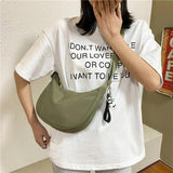 Light Armpit Bag Single Shoulder Bag Nylon Cloth Messenger Purse