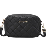 Small Messenger Handbags Lingge Embroidery Camera Shoulder Bag Chain Crossbody