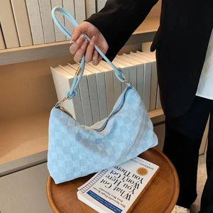 Winter Pleated Cloud Bag for Women Shoulder Bag Dumpling Bag