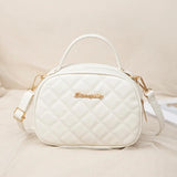 Female Winter Lingge Semi-circular Phone Bag Shoulder Bag