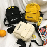 Canvas Women Bags Solid Casual Shoulder Bag Handbag Outdoor Bag