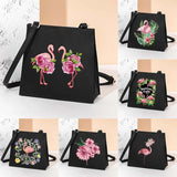 Flamingo Square Bag Ladies Messenger Bag Crossbody Cosmetic Tote