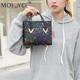 Print Mini Handbag Women PU Leather Crossbody Tote Bag