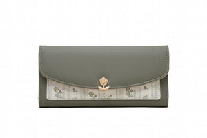 Women's Long Handbag and Print Small Fresh Wallet