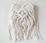 Cotton Cord Woven Tassel Crossbody Bag for Mobile Phone