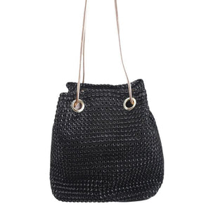 Rhinestone Chain Shoulder Bag Evening Party Wedding Purse Sliver Pouch