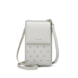 Multifunctional Mini Shoulder Bag Leather Clutch Handbag