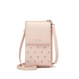 Multifunctional Mini Shoulder Bag Leather Clutch Handbag