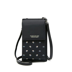 Multifunctional Mini Shoulder Bag Leather Clutch Handbag
