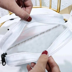 Clear Crossbody Bag PVC Transparent Jelly Handbag Small Phone Shoulder Bag