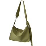 Crossbody Bag Nylon Shopper Chain Strap Messenger Shoulder Bag