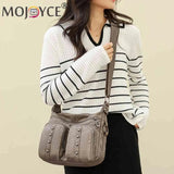 Women's Soft PU Leather Tote Bag for Weekend Vacation