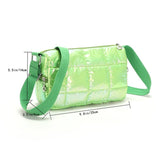 Quilted Check Winter Ladies Shopper Bag Casual Shoulder Bag Nylon Messenger Bags