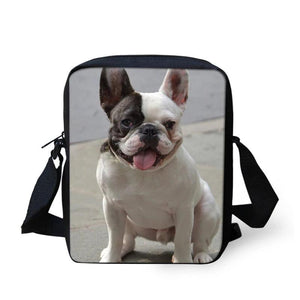 French Bulldog Print Mini Cross-body Bag for Girls Boys